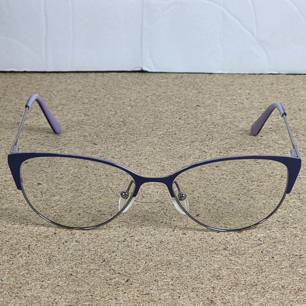 Calvin Klein CK18120 408 Purple Gunmetal Cat Eye Eyeglass Frames‎ 53-15-140